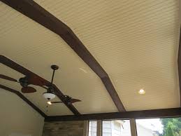 Our profiles are equally suitable for horizontal and vertical orientation. V Groove Ceiling Projects Deckscapes