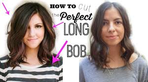 Layered bobs look amazing on the right hair type but require. How To Cut The Perfect Long Bob Lob Haircut Youtube