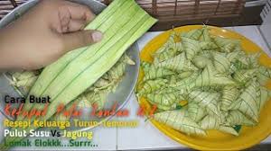 Resepi asli, santan segar (bukan santan kotak), bersih dan dijamin sedap. Cara Buat Ketupat Palas Jantan Lomak Elokk Surrr Youtube