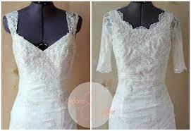 Kristina J Behind The Scenes Of A Wedding Dress Alteration Diy Wedding Dress Wedding Dress Alterations Dress Alterations