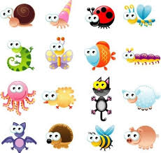 Free Set Of Vector Cute Cartoon Animals Titanui Cartoon Animals Cute Cartoon Animals Cute Animal Clipart