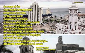 Asi Nacio La Tierra Amada Poema En Video Poemas Te Amo Ciudad De Veracruz