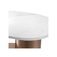 Maybe you would like to learn more about one of these? Eicholtz 113804 Side Table Tosca Brushed Copper Finish White Marble Ideas4lighting