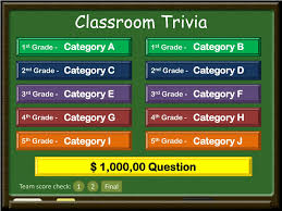Trivia is definitely not just a game reserved for adults—kids love it too, and it's an excellent way to test their knowledge and boost their . Ppt Classroom Trivia Powerpoint Presentation Free Download Id 2600062