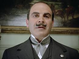 David Suchet's Herringbone Suit as Hercule Poirot in The Mysterious Affair  at Styles » BAMF Style