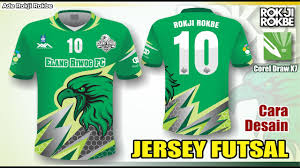 Untuk desain jersey futsal lainnya bisa di lihat di sini: Cara Membuat Desain Jersey Futsal Sepak Bola Warna Hijau Menggunkan Coreldraw Youtube