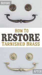 How To Clean Antique Tarnished Brass How To Clean Brass How To Clean Metal Cleaning Hacks