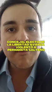 🟥 CONCEJAL ELECTO DE LLA VIOLENTÓ Y APRETÓ A UN PERIODISTA EN RADIO  INFINITO 96.5, El concejal electo por la ciudad de Salta y asesor de La  Libertad Avanza en el Congreso de la Nación, Rodrigo ...