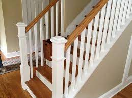 Stairway Banister Installation Google Search Stair Railing Kits Staircase Railings Stair Railing