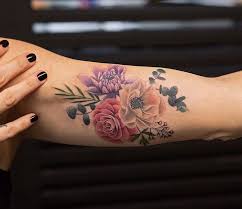 Amazing Floral Tattoos To Brighten Your Day Marigold Tattoo Rose Flower Tattoo Sunflower Tattoo Cam Vintage Flower Tattoo Vintage Tattoo Vintage Floral Tattoos