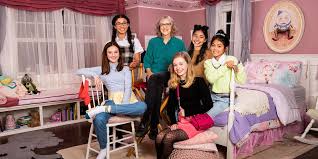 The babysitters club logo sticker. Behind The Scenes Of The Babysitters Club Reboot On Netflix