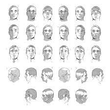Face Male Shading Basic Planes Reference Sheet Art By Durwin Talon Marker Tones By Charlie Kirchoff Blog Website Shadow Face Shading Faces Face