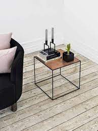 Square Coffee Table Brass Plated Table Top Metal Coffee Table Black Base Ivadecorstudio By Ivadecorstudio Furniture Interior Coffee Table