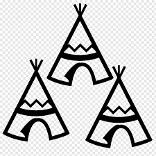 Tipis and tipi protocols vary by tribe. Tent Tipi Wigwam Drawing Camping Tr 1731196 Png Images Pngio