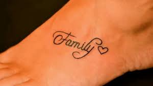The word family tattoos for men description: Family Tattoo Ideas