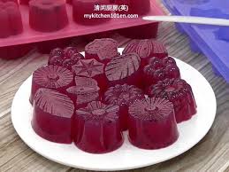 Dragon Fruit Pitahaya Agar Agar Asian Desserts Fruit Pudding Recipes Dragonfruit Recipes