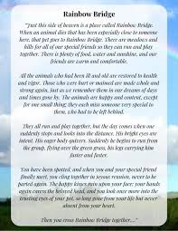 Original Rainbow Bridge Poem Printable Version For Free Humane Goods Blog Acrosticpoem Rainbow Bridge Poem Rainbow Bridge Dog Rainbow Bridge Dog Poem