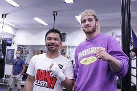 After 12 rounds, bradley won a highly controversial split decision to take the wbo welterweight title. Manny Pacquiao On Twitter Honored To Have Loganpaul Come By Wildcardboxing1 Today After Watching Me Work Out He Said He Was Glad He Fought Mayweather Instead Of Me Https T Co Hac3uxarrr