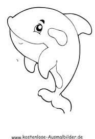 Ausmalbild Delfin Ausdrucken Ausmalbilder Fische Ausmalen Ausmalbild