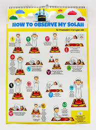 Solah Chart For Preschooler 3 To 5 Years Old