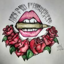 Bite The Bullet Tattoo Pin On Autorais Proprias Minhas