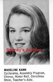 High School Yearbook~Actor Madeline Kahn~Young Frankenstein~Blazing  Saddles~++++