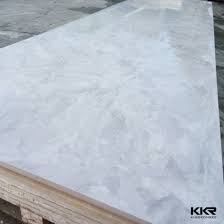 artificial stone white resin stone staron acrylic solid surface