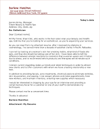Medical aesthetician cover letter sample. Esthetician Cover Letter Sample