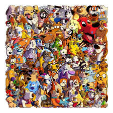 Oc Famous Dogs Mxcq Wimmelbilder Famous Dogs Famous Cartoons Cartoon Dog