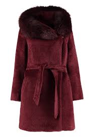 Best Price On The Market At Italist Max Mara Studio Max Mara Studio Osmio Hooded Alpaca Blend Coat