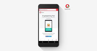 Once we have the app we are s. Opera Introduces Protection From Bitcoin Mining Into Mobile Browser Mobile Marketing Magazine