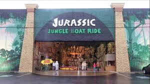 Jurassic jungle boat ride through in pigeon forge, tennessee. Jurassic Jungle Boat Ride Full Lights On Ride Walk Thru Behind The Scenes Dinosaur Attraction Youtube