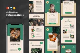 We have an unbelievable collection of free customizable. Coffee Shop Insta Story Google Slides Graphic By Stringlabs Creative Fabrica In 2020 Instagram Story Coffee Shop Instagram Template
