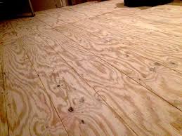 3 4 And 4 X8 Plywood Plank Floor Before Sanding Plywood Plank Flooring Flooring Plank Flooring