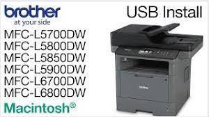 ﻿windows 10 compatibility if you upgrade from windows 7 or windows 8.1 to windows 10, some features of the installed drivers and software may not work correctly. Installing Mfcl5800dw Or Mfcl6700dw With A Usb Cable Macintosh Version Youtube