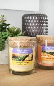Better Homes Garden Lemongrass Ginger Aromatherapy 9 5oz Jar Candle Green Walmart Com Aromatherapy Better Homes And Gardens Candle Jars