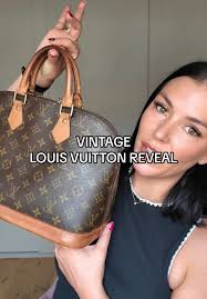 Louis Vuitton Alma PM Monogram Vintage Bag Reveal