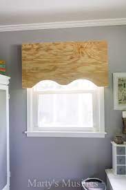 This is simply the main fabric of the valance. How To Make A No Sew Fabric Window Valance Cornice