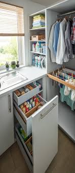 Ikea Slides To Store Products In Shoe Polish Window Cleaning Products Utility Room Designs Small Laundry Rooms Utility Room Storage