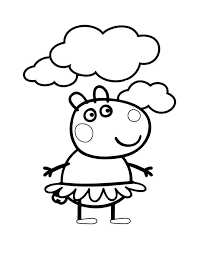 Touch device users, explore by touch or with swipe gestures. Ballet Suzy Sheep Coloring Page Free Printable Coloring Pages For Kids