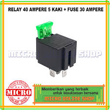 12 vdc spst relay new. Relay 12v 30a 5 Pin Fuse 30a Relay 12 Volt 5 Kaki Fuse 30 Ampere Shopee Indonesia