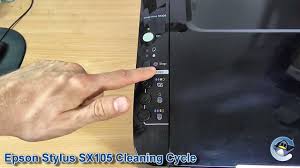 Start with your product powered off. Epson Stylus Sx105 How To Clean The Print Head Youtube