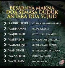 Duduk Antara Dua Sujud Kutipan Agama Kutipan Rohani Sembahyang