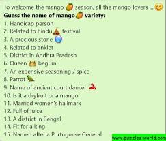जो बिलकुल कुत्ते जैसा दिखता है Guess The Name Of Mango Variety Puzzles World