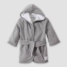 Muslin baby bathrobe, organic cotton hooded towels for kids. Burt S Bees Baby Organic Cotton Hooded Robe Heather Gray One Size Burts Bees Baby Baby Robes Baby Bath Robe