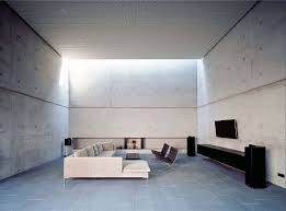 Denzer Poensgen Absalon House With An Atrium Trier 2004 Very Ando Esque And Desig Minimalism Interior Interior Architecture Minimalist Interior Design