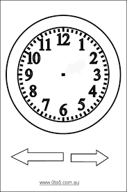Clock Face Clock Template Clock Face Printable Clock Face