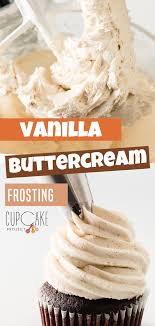 Vanilla Buttercream Classic Vanilla Frosting Recipe Frosting Recipes Buttercream Frosting Recipe Easy Frosting