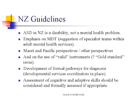 Although early asd research focused primarily on children, there is. Assessments For Autistic Spectrum Disorder The Psychologists Role