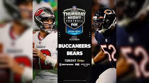 Buccaneers Vs Bears Week 5 Thursday Night Game Open Discussion Thread Steelers Depot Watch sunday night football live fans located in the tampa area can listen to the live game audio broadcasts of every bucs game for.